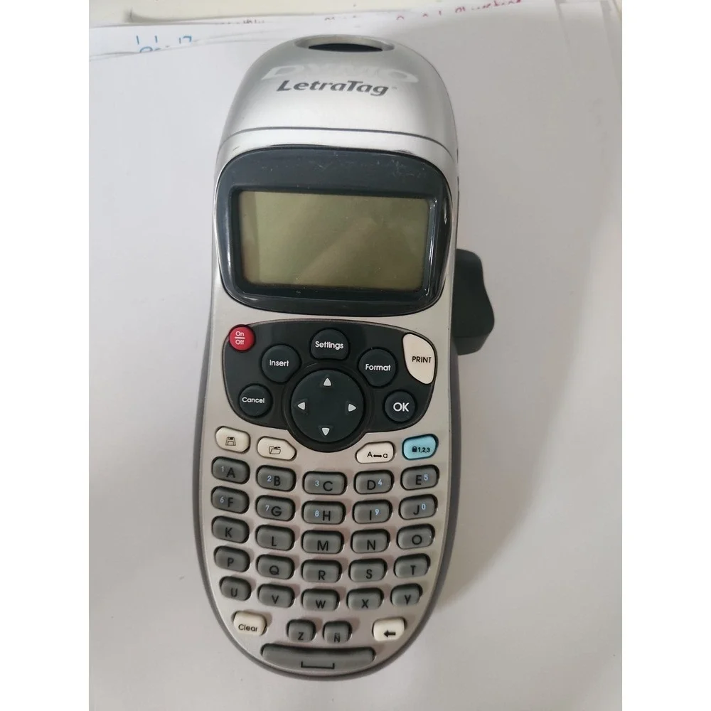 Dymo LETRA TAG HANDHELD LABEL MAKER Tested Works